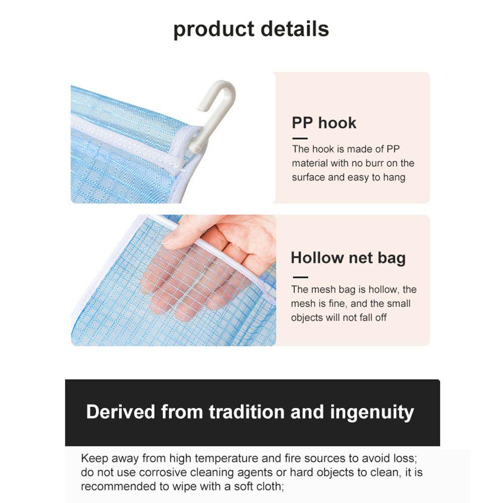 Túi Lưới Đựng Thực Phẩm Treo Tủ Lạnh Tiện Lợi