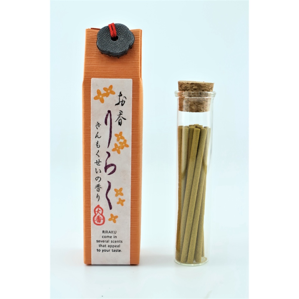 Nhang thơm Riraku Osmanthus quế hoa, Thanh hương Nhật Bản thư giãn Nippon Kodo