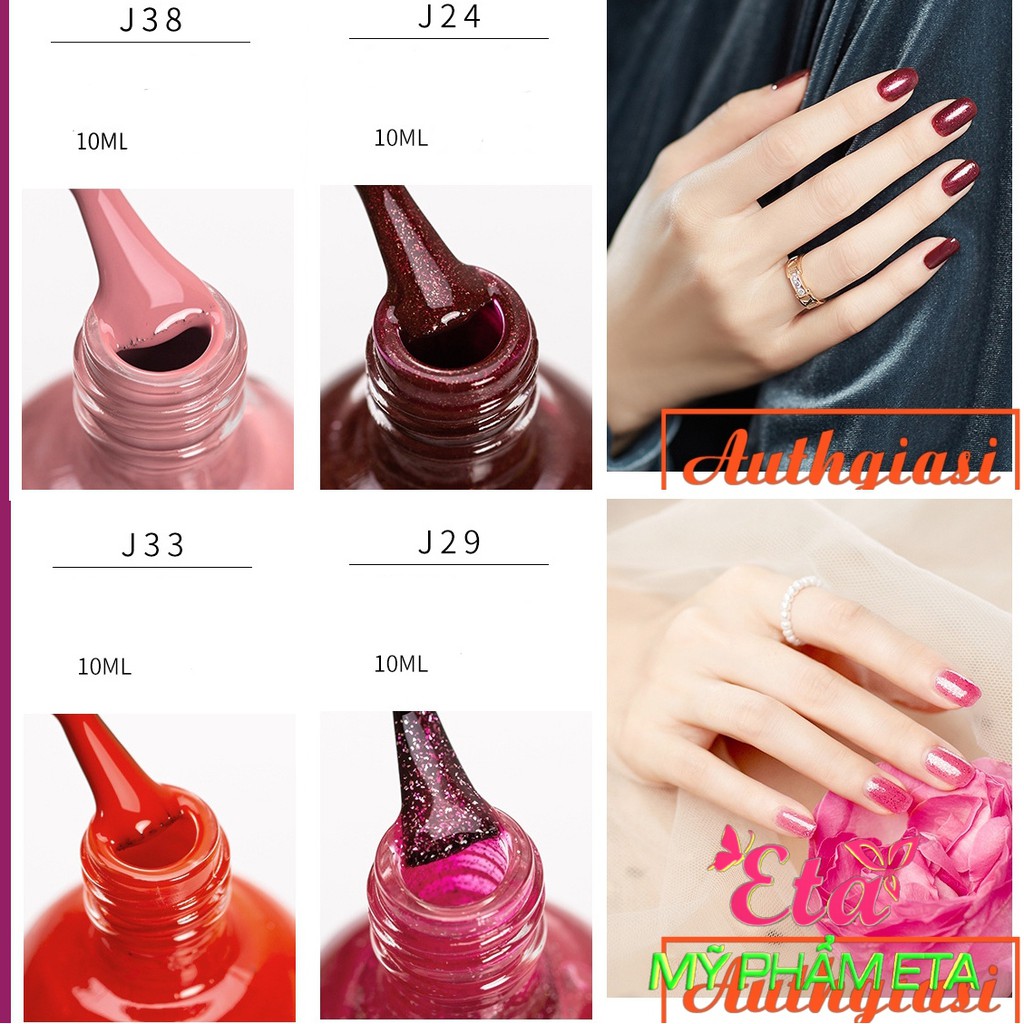 Sơn móng tay Maycreate Water Based Nail Color - Sơn bóc an toàn không hại móng mẫu mới 2019 J21 - J40