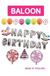 Set happy birthday 9 chi tiết