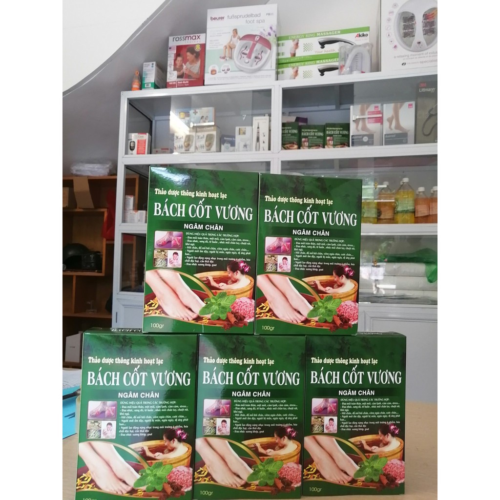 Thảo dược ngâm chân Bách Cốt Vương