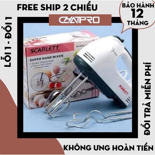 [Hàng Loại 1] Máy đánh trứng cầm tay Scarlet 7 cấp độ