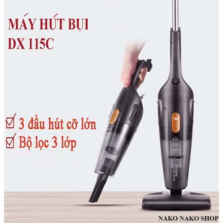 [KÈM 3 ĐẦU HÚT ] MÁY HÚT BỤI máy hút bụi gia đình- máy hút bụi đa năng Deerma 115C công suất 600W – NK02