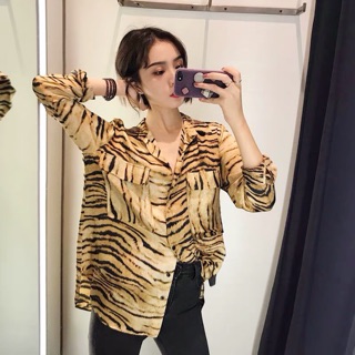 Sơ mi hổ vằn cá tính