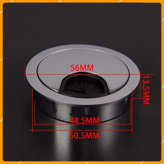 Nắp luồn dây điện tròn inox - 50mm - Nắp Che Dây Điện Cao Cấp