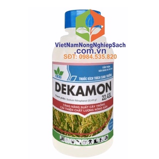 DEKAMON KÍ CH TH ÍCH SI NH TRƯ ỞNG CHO CÂY TRỒNG 100ml