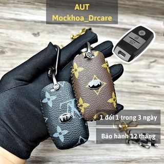 Bọc chìa khoá smartkey Kia 3 nút (Kia Morning, Seltos, Soluto, Rio, Cerato, Optima, Rondo, Sorento) da Canvas KMK3