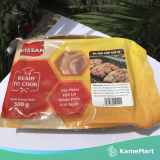 Ba Rọi Ướp Gia Vị Vissan 500g