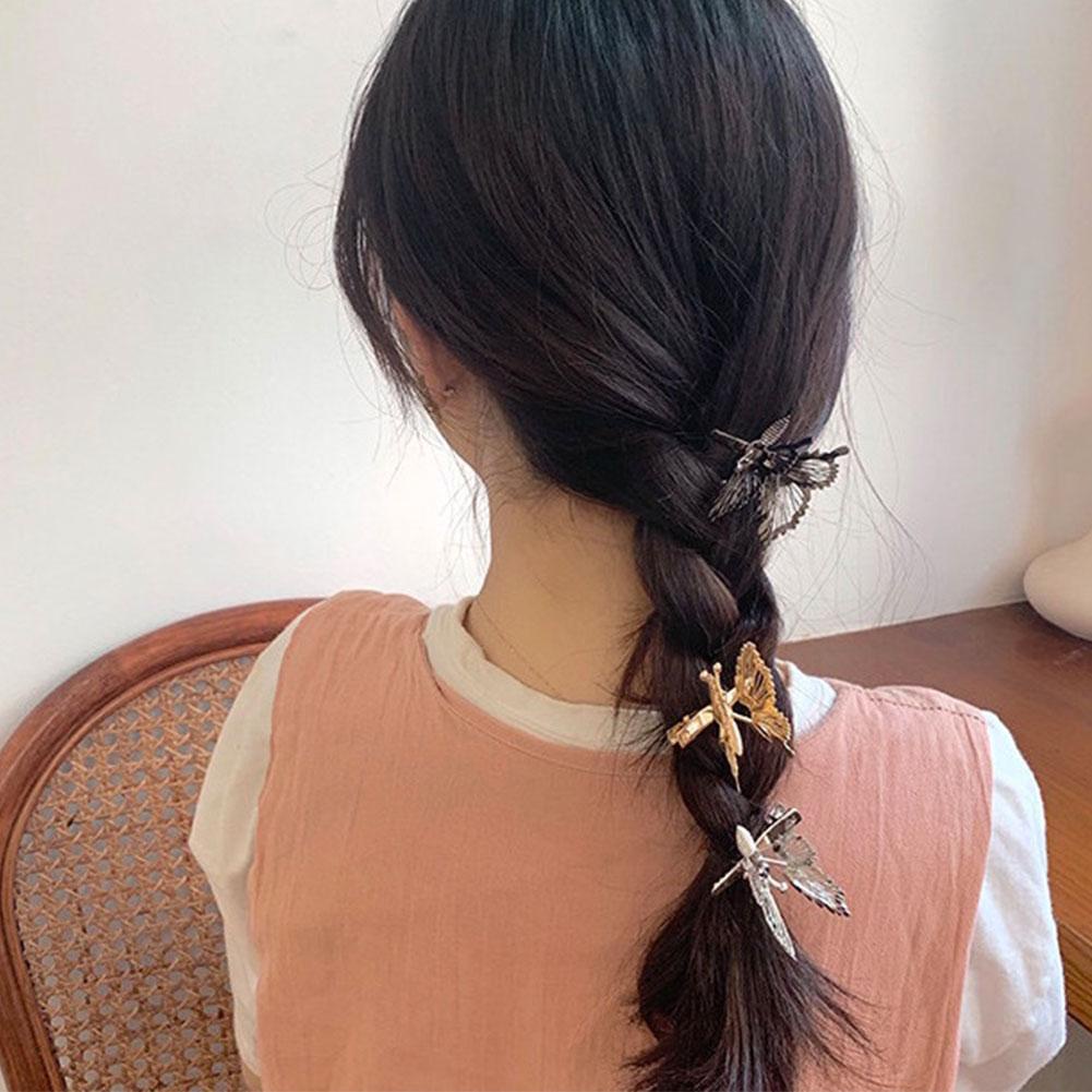 [COD] 1 * Kẹp Tóc Mái Cánh Bướm Trung Quốc O7X5