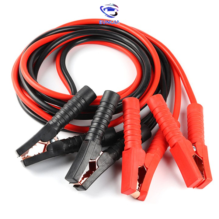 Bộ dây cáp câu bình ắc quy xe hơi, ô tô cứu hộ khẩn cấp chiều dài 4m dòng 2000A