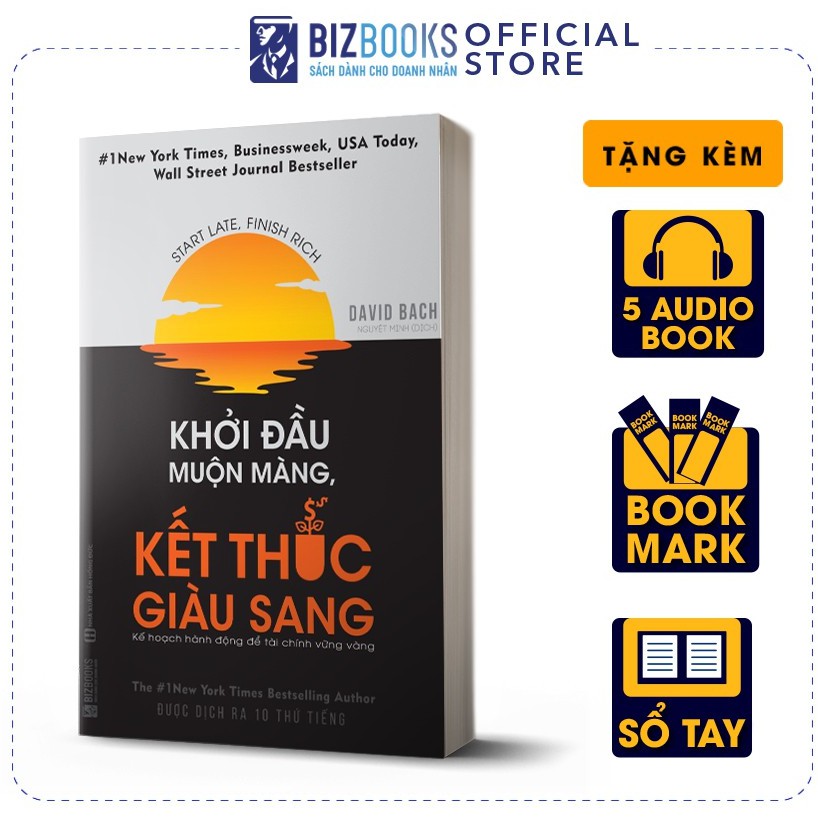 Sách - BIZBOOKS - Khởi Đầu Muộn Màng, Kết Thúc Giàu Sang - 1 BEST SELLER