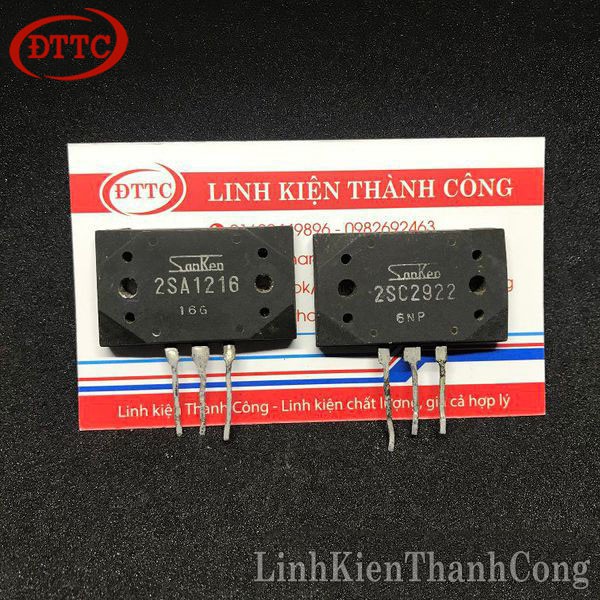 Cặp 2SA1216 2SC2922 Sanken Tháo Máy