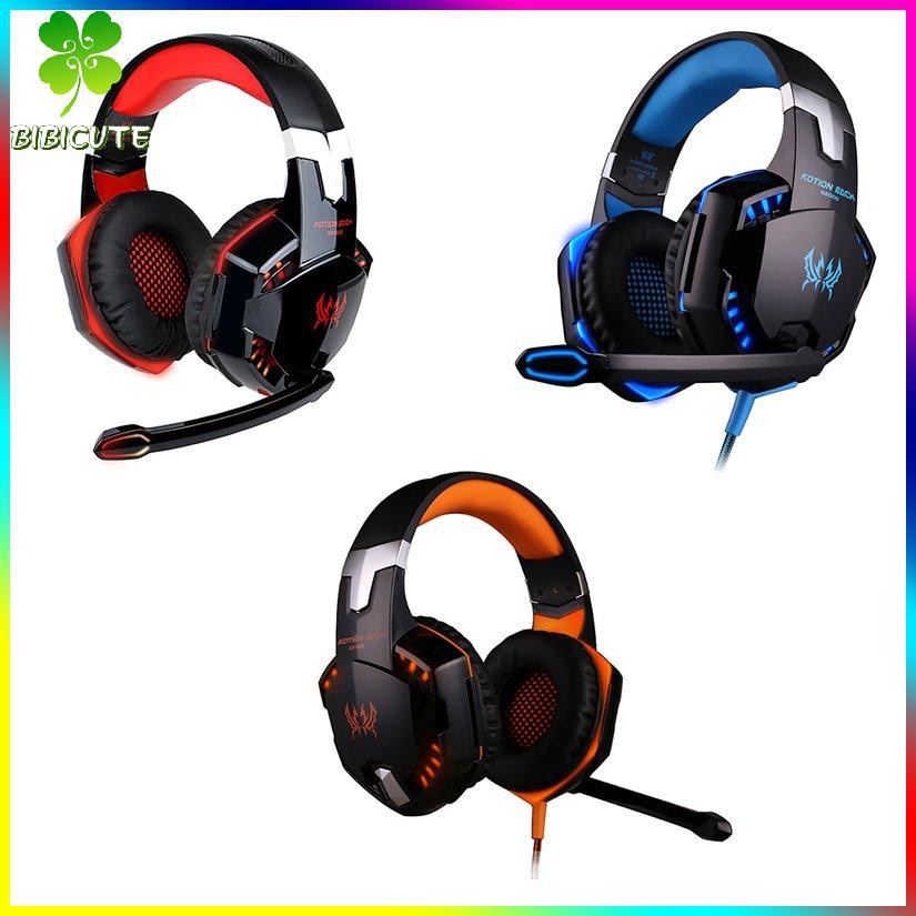 [Fast delivery]G2000 Game Headset Pc Gamer Stereo Surrounded Sound Over-Ear Gaming Headphone