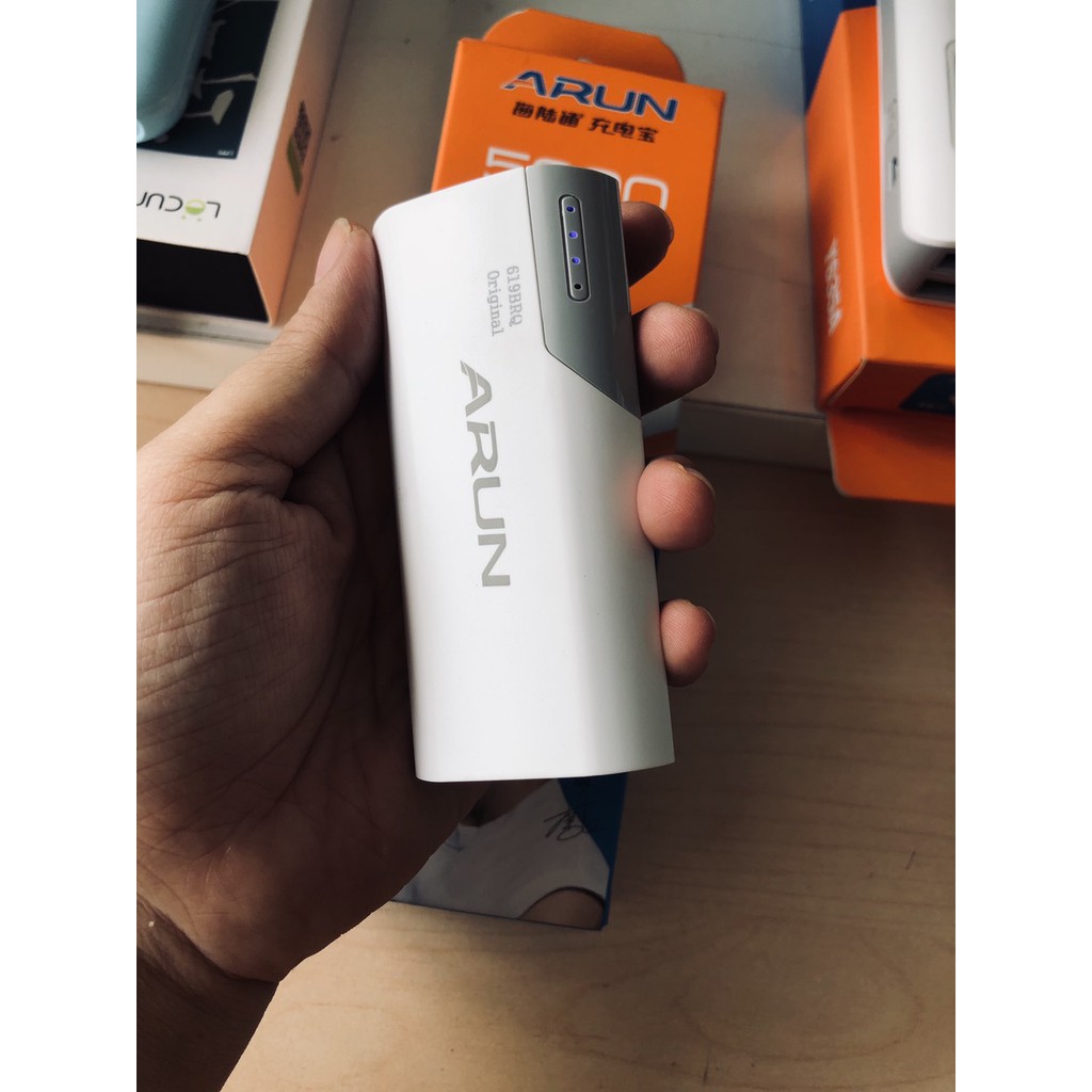 Pin Dự Phòng Arun 5600 mAh - Hàng Chính Hãng