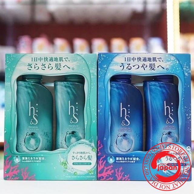 Đủ Màu Bộ Dầu Gội - Dầu Xả giảm Gàu HS Nhật Bản