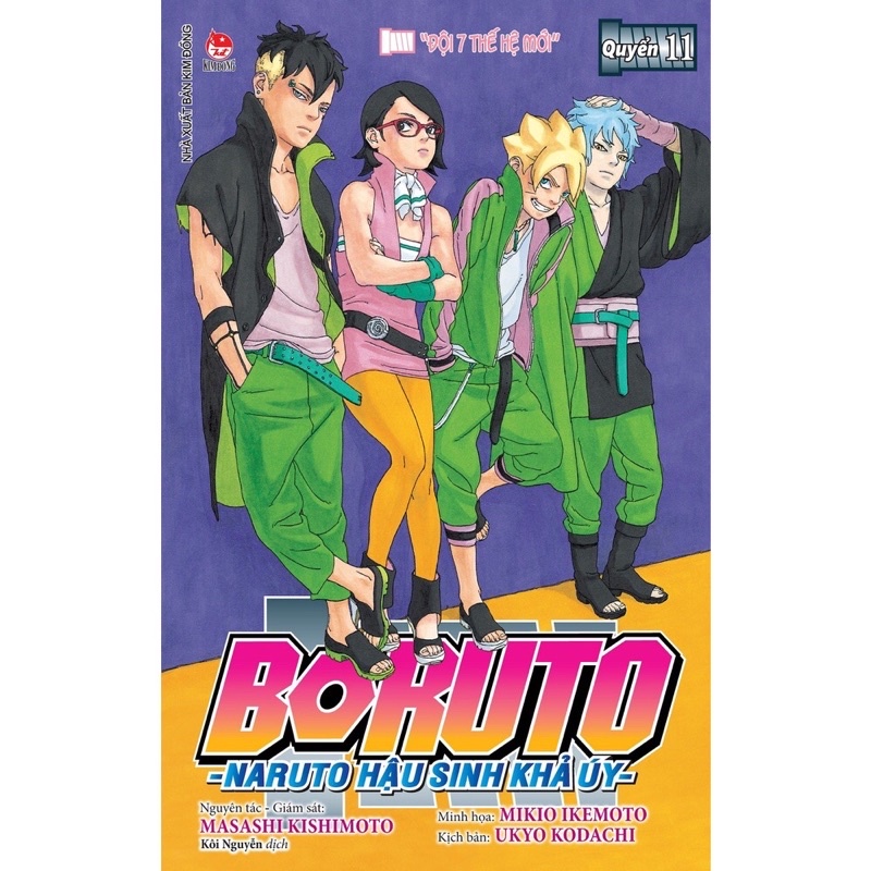 Truyện tranh- Boruto: naruto hậu sinh khả uý-NXB Kim Đồng