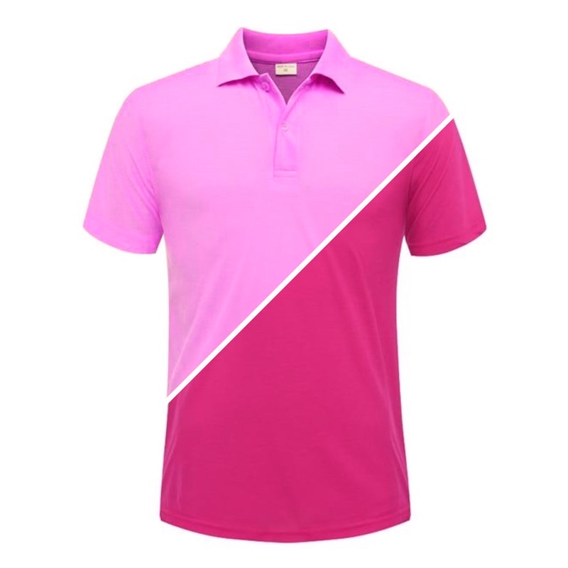 Áo Thun Polo Tay Ngắn UNISEX Màu Hồng FANTA & Màu Hồng BABY