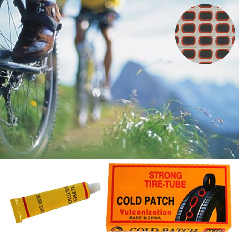 Bộ Dụng Cụ Vá Lốp Xe Đạp Không Keo Tiện Lợi