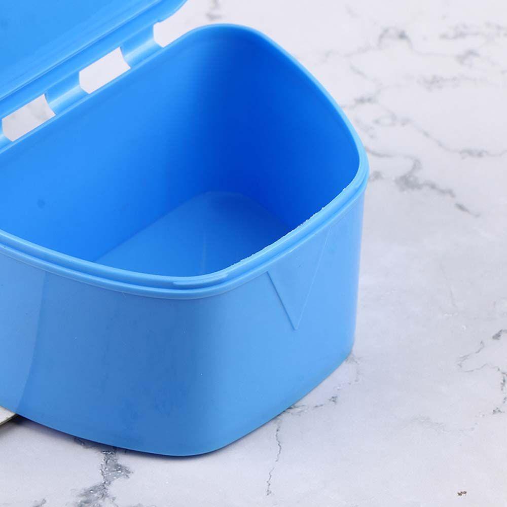 CABEZA Hộp Đựng Răng Giả Chỉnh Hình Chăm Sóc Răng Miệng Nhiều Màu Giá Đỡ