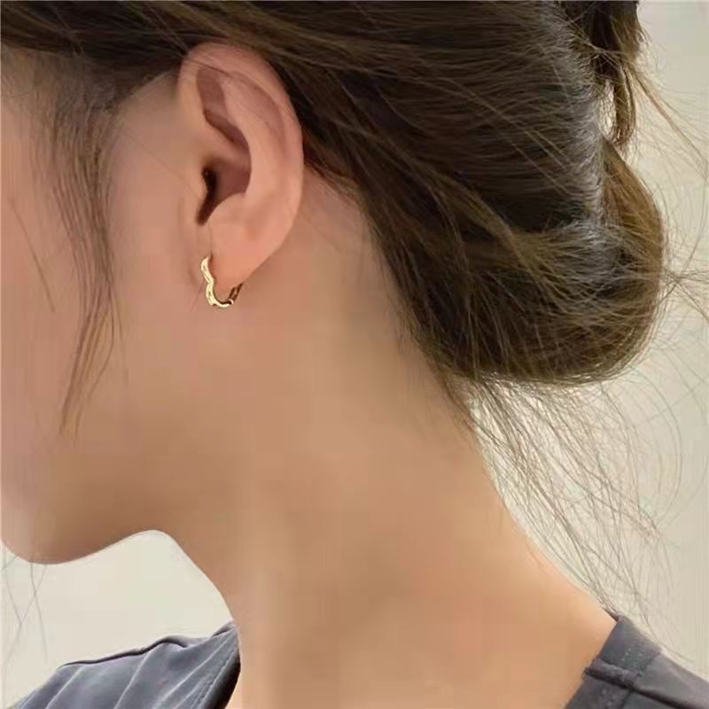 Hoa Tai Dáng Dài Hình Trái Tim Thời Trang Cho Nữ