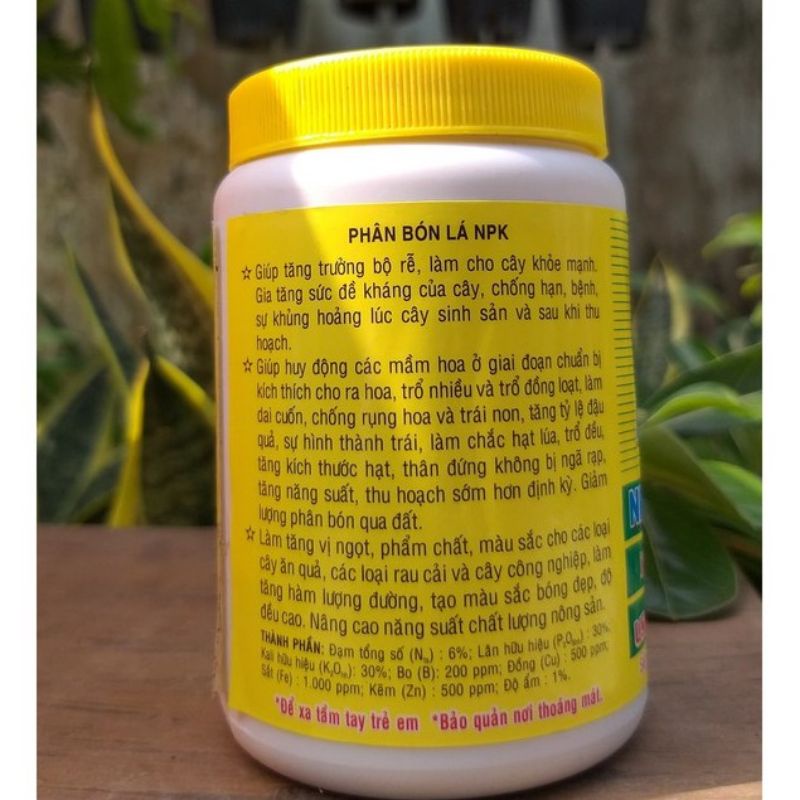 PHÂN BÓN LÁ GROW MORE 6-30-30+ TELỌ 100G