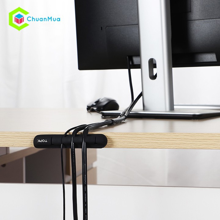 Cố định dây cáp điện thoại (phụ kiện, tai nghe, dây sạc, dây điện, dây chuột...gọn gàng thông minh) | BigBuy360 - bigbuy360.vn