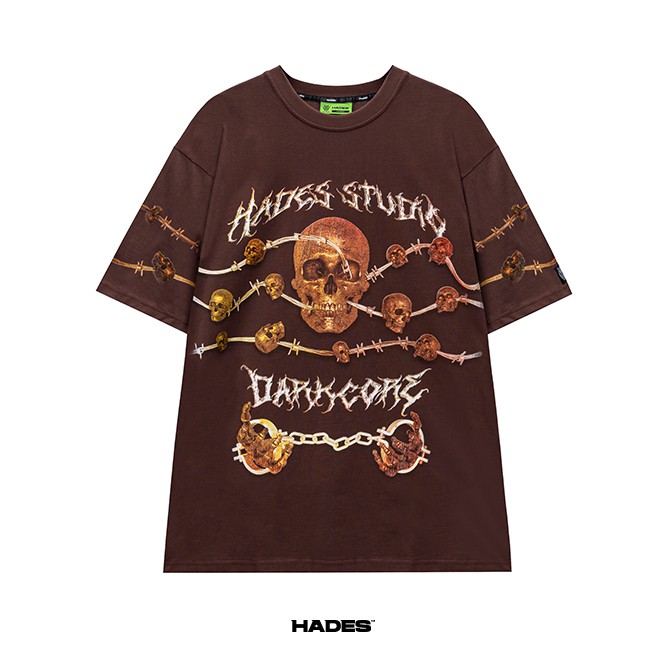 [Mã WABRMINI2 giảm 10% tối đa 50k đơn 250k] Áo thun tay lỡ HADES - DEADLY APPEARANCE