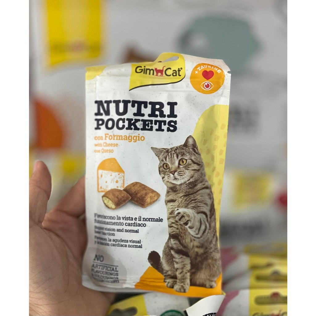 [Mã PET50K giảm Giảm 10% - Tối đa 50K đơn từ 250K] Snack Gimcat Pockets