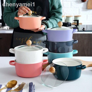 Tô Sứ Có Nắp Đậy Thiết Kế Xinh Xắn Tiện Dụng