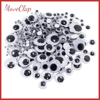 [Gi gii hn] 700x Mắt Googly Tự Dính Cho DIY Thêu Sò Thủ Công 7 Kích Cỡ