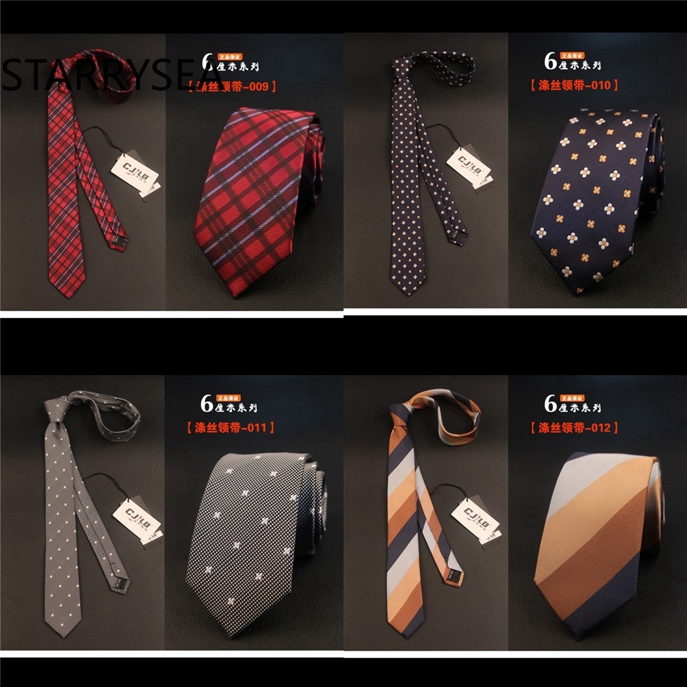 Cà vạt lụa EFAN 5cm in họa tiết thời trang lịch lãm dành cho nam