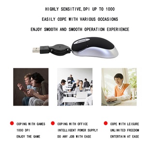 Chuột Mini Có Dây Cho Máy Tính / PC / Laptop