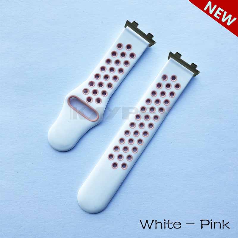 Dây đeo silicon mềm nhiều màu sắc cho đồng hồ thông minh Oppo watch 41mm 46mm