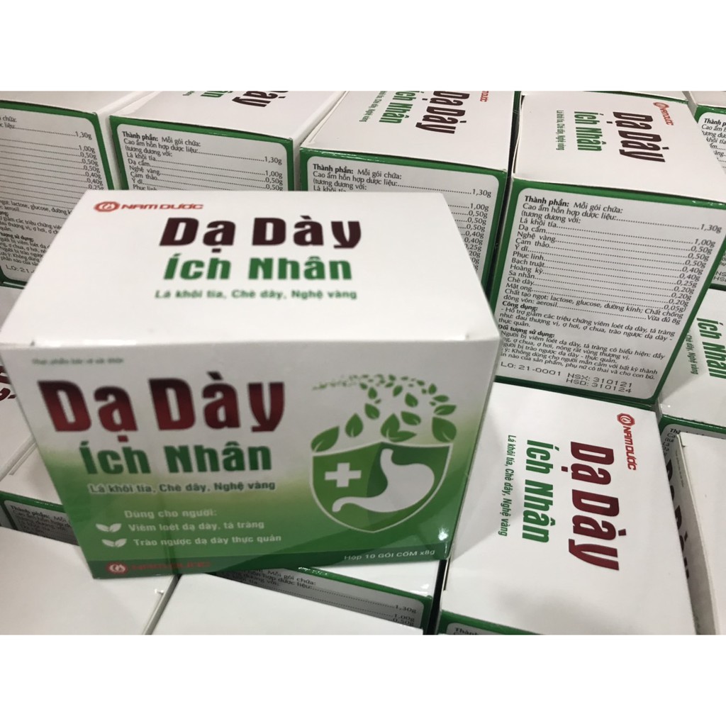Dạ dày Ích Nhân⚡Date 2026 mới nhất ✔️Hỗ trợ điều trị viêm loét dạ dày, tá tràng-CHÍNH HÃNG -  Nam Dược sản xuất