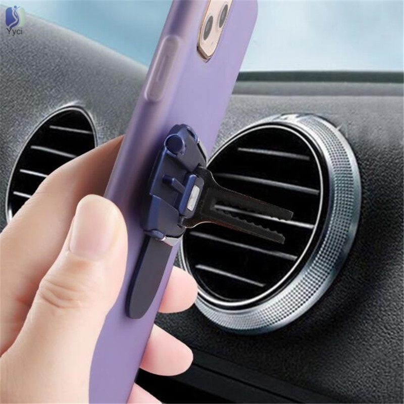 Giá đỡ điện thoại hình oval đa năng cho xe hơi | BigBuy360 - bigbuy360.vn
