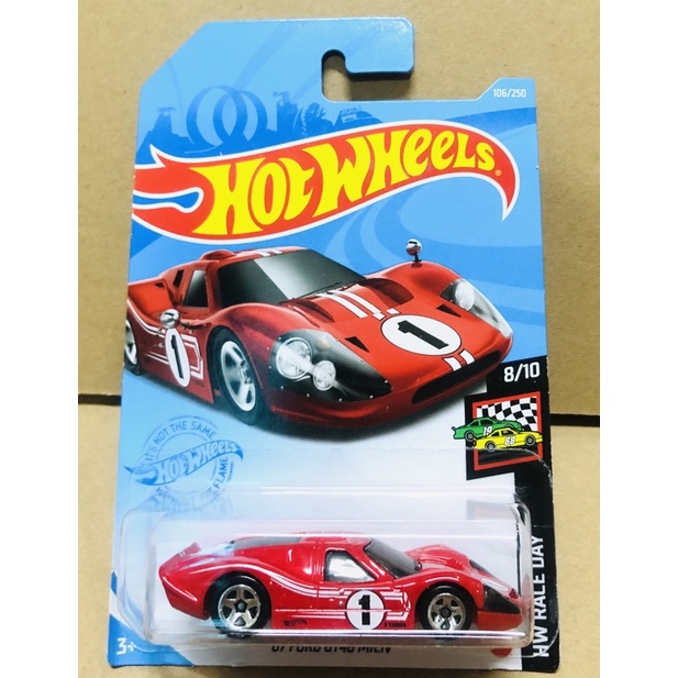 Hot wheels Ford GT40 đỏ