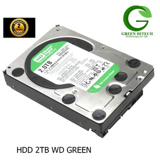 Ổ cứng HDD Western Digital 2TB Green 3.5 WD20EZRX Series SATA 3