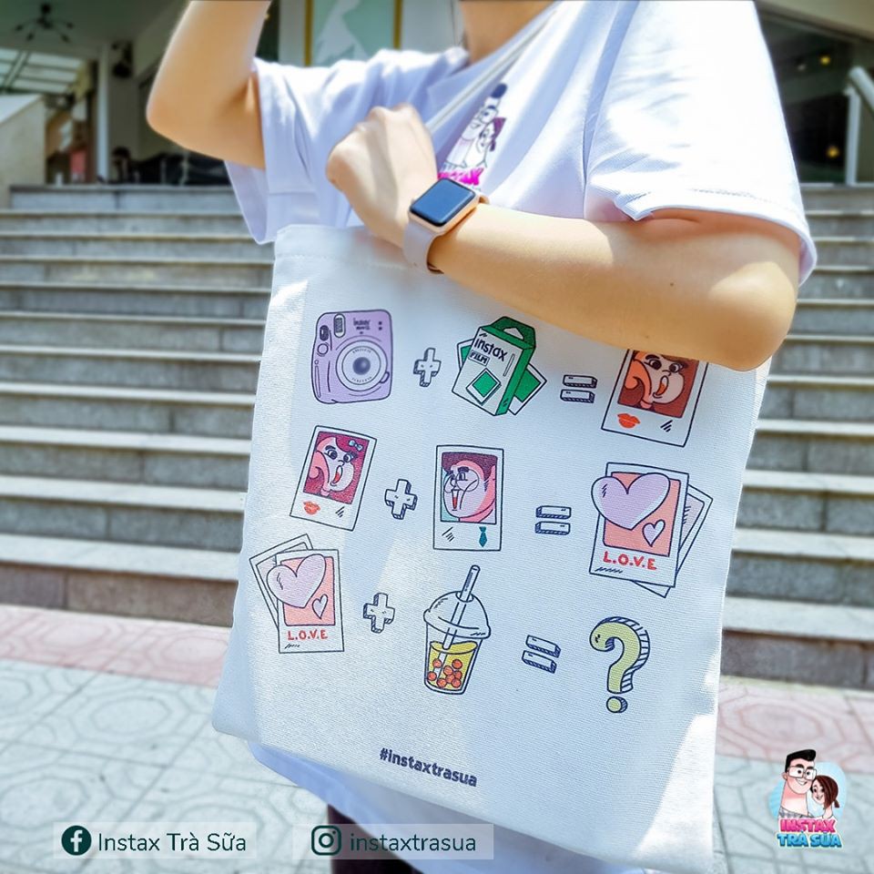 JOURNEY TOTE BAG - Instax Trà Sữa Exclusive Merchandise