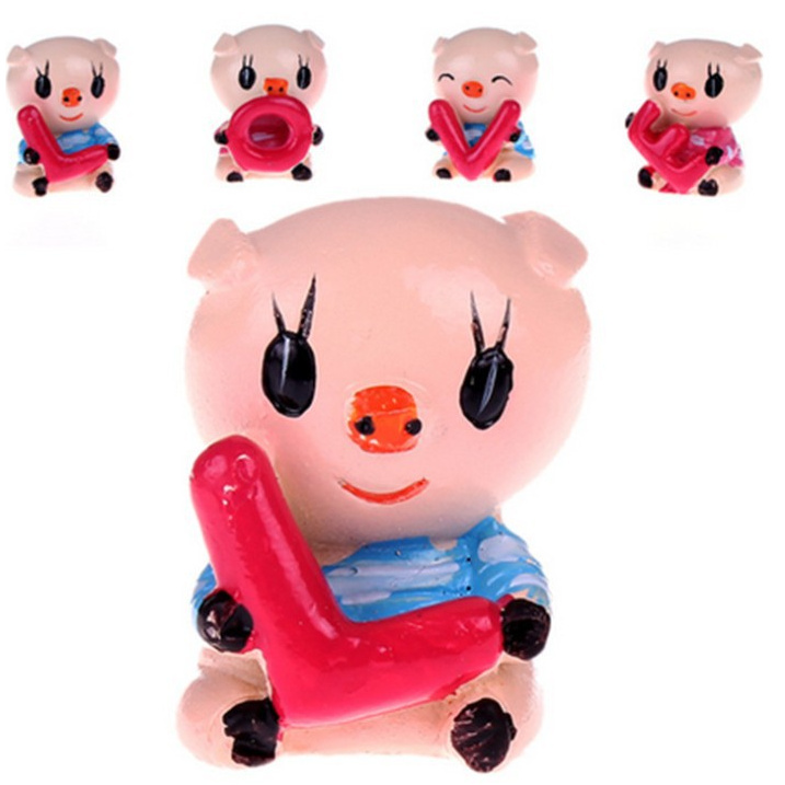 Bộ 4 con heo chữ Love ngộ nghĩnh - BX0702