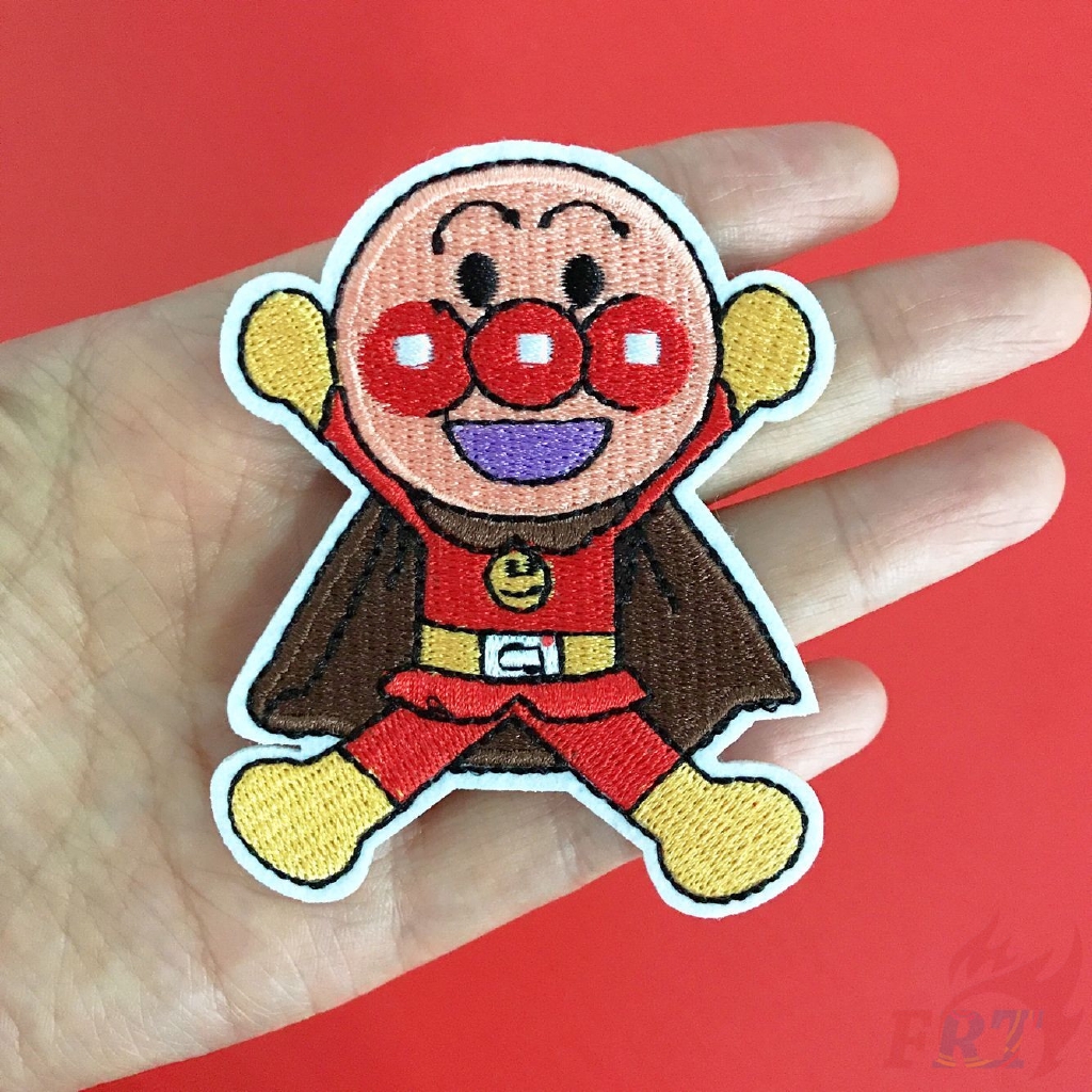 ☸ Cartoon：Anpanman Patch ☸ 1Pc Cartoon Diy Sew On Iron On Patch