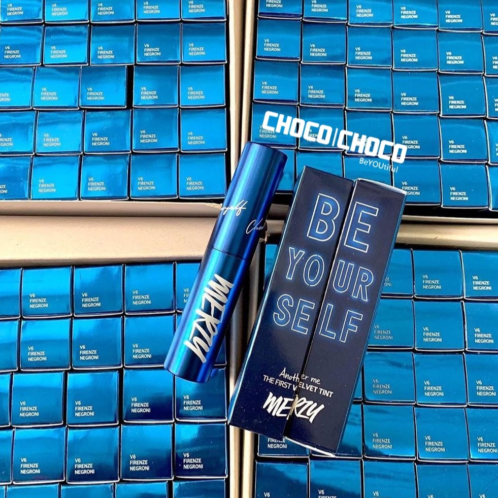 [BẢN GIỚI HẠN] Son Kem Lì Merzy Classic Blue Be Your Self The First Velvet Tint | BigBuy360 - bigbuy360.vn