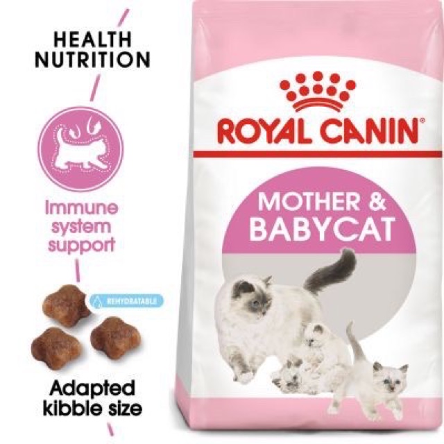 Thức Ăn Hạt Royal CANIN Baby Cat 400gram dành cho Mèo Mẹ Mới Sinh và Mèo Con