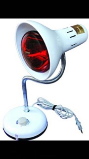 Vật lý trị liệu: Đèn hồng ngoại chiếu da kèm bóng Lamp