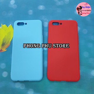 Ốp Lưng Silicon Oppo A3s Dẻo, Chống Bẩn Gồm 2 Màu Tùy Chọn: Đỏ, Xanh Blue