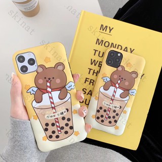 Ốp Điện Thoại Mềm Hình Gấu Đáng Yêu Cho Iphone 11 Pro Xs Max Xr I 8 I 7 Plus