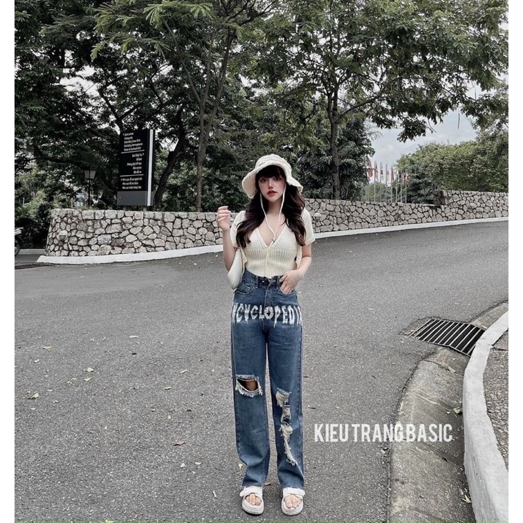 Quần Jeans Nữ BAGGY Racha Đang Hot Lắm Luôn