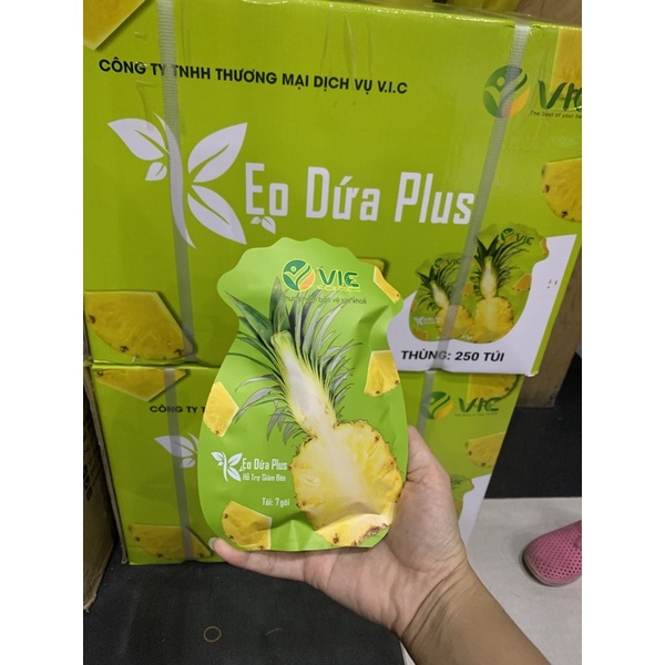 Kẹo dứa giảm cân vic organic chính hãng(1 túi 7 viên)