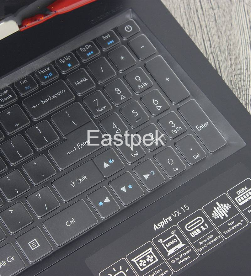 Miếng Silicon Bảo Vệ Bàn Phím Cho Acer Nitro 5 An515-42 An515 42 An515-52 An515 42 51 52 51ez 51 791p 15.6