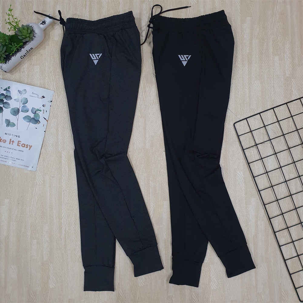 Quần Jogger Thun Nữ -  Quần Dài Jogger Thun Thu Đông Nữ Bo Gấu