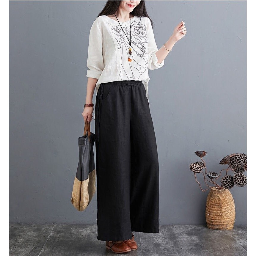 💖FREESHIP💖 Quần Đũi Ống Rộng Culottes TokyoKei - TQH71 | BigBuy360 - bigbuy360.vn